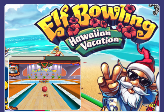 Game Elf Bowling Hawaiian Vacation Full Version